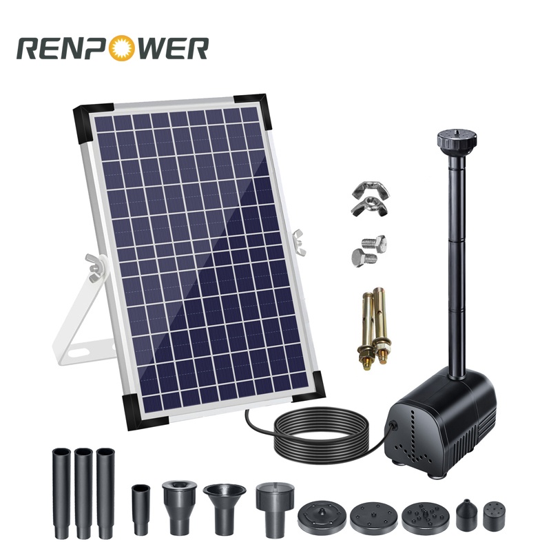 10W နေရောင်ခြည်စွမ်းအင်သုံး Output Output Gettard စမ်းရေတွင်းစမ်းရေတွင်းရေချိုးခန်းပြင်ပရှိစွမ်းအင်သုံးနေရောင်ခြည်စွမ်းအင်သုံးစမ်းရေတွင်းစမ်းရေတွင်း